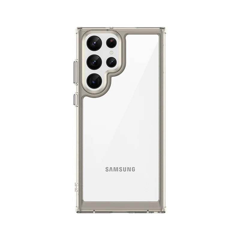 Silicone Clear Shockproof TPU Case For Samsung