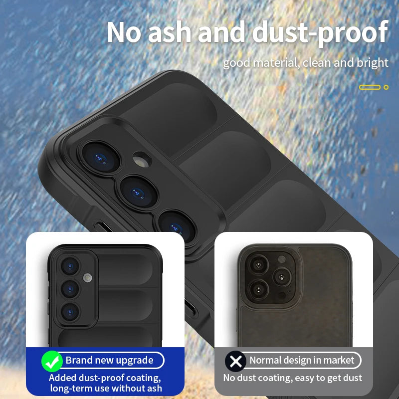 Liquid Silicon Shockproof Case For Samsung Galaxy