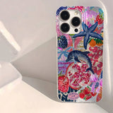 Seaside Scenery Wave Beach Pattern Phone CaseFor iPhone