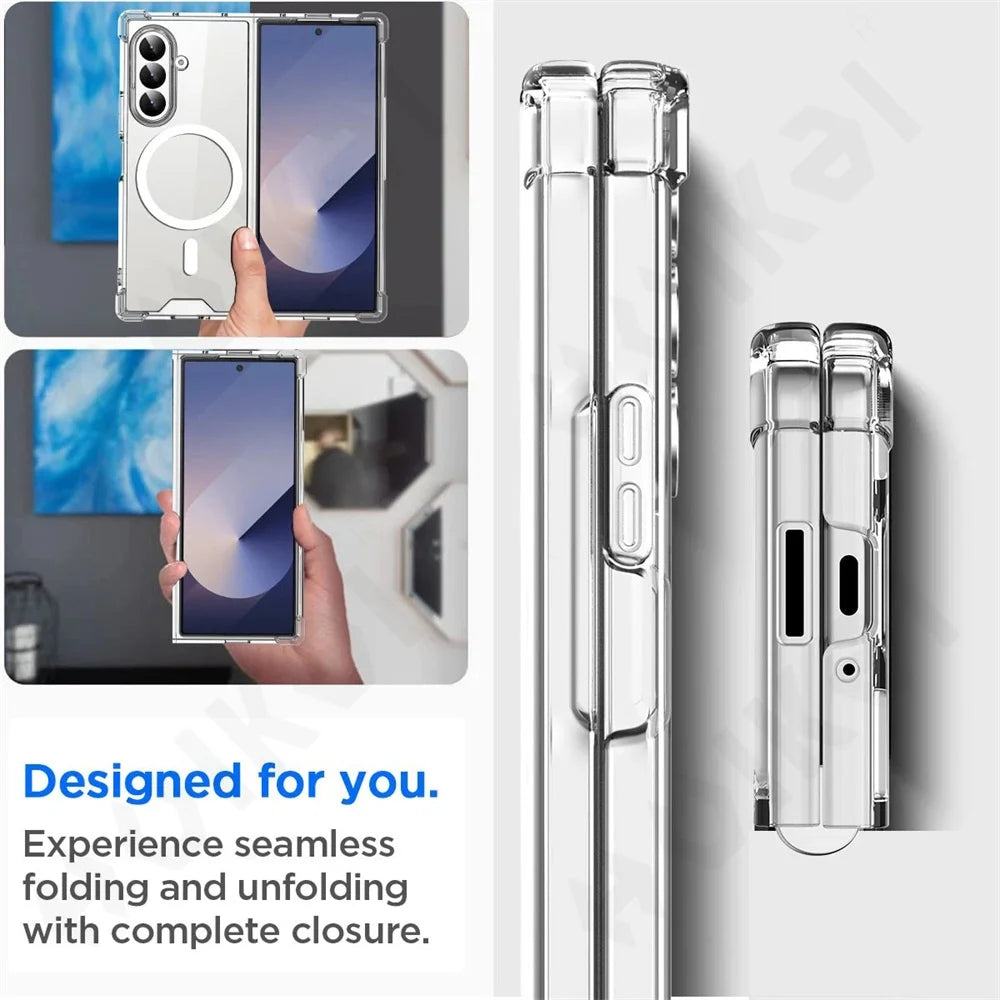 Thin Anti-shock Magnetic Case for Samsung