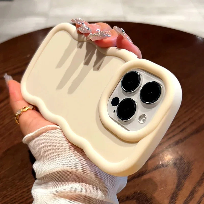Fashion Soft Curly Wave Case for iPhone