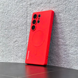 Luxury Silicone Magnetic Case For Samsung Galaxy