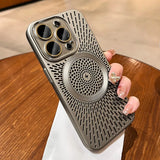 Heat Dissipation Glass Camera Protector Ultra Thin Anti Drop Case for iPhone