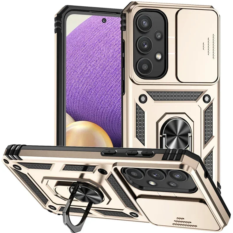 Anti-fall Shockproof Armor Case for Samsung Galaxy Ring Stand Case For Samsung