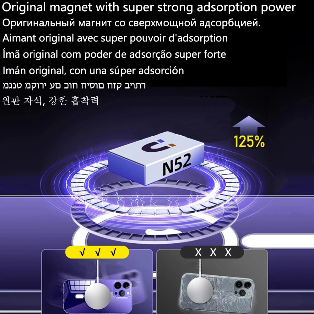 Luxury Plating Magnetic Case For Samsung Galaxy
