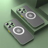 Luxury Matte For Magsafe Case For iPhone