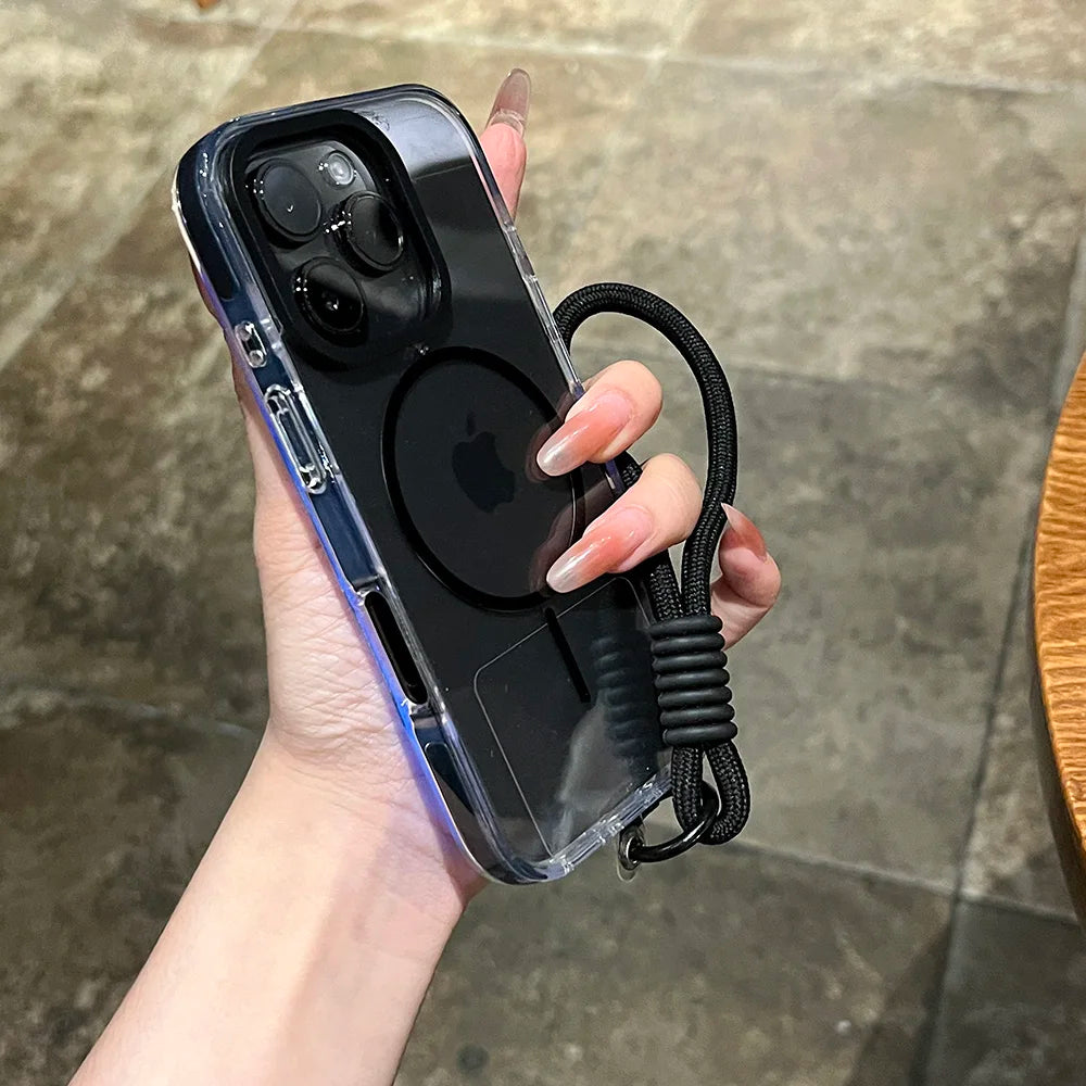 Luxury Clear Soft For Magsafe Case for iPhone