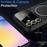 Shockproof Magnetic Ring Stand Armor Case For Samsung