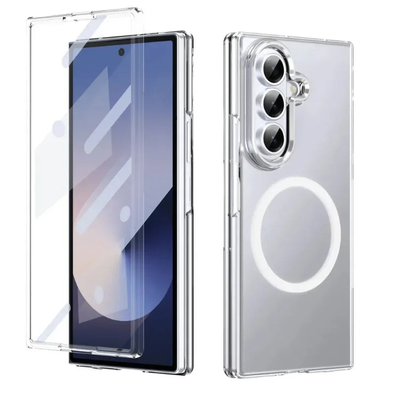Ultra Slim Transparent Magsafe Phone Case For Samsung