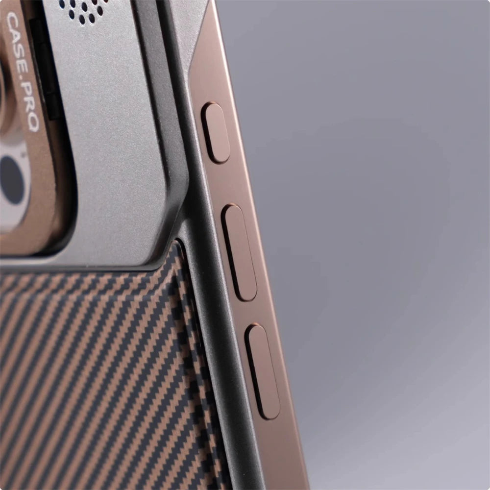 Luxury Frameless Carbon Fiber Pattern Slim Case for iPhone