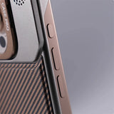Luxury Frameless Carbon Fiber Pattern Slim Case for iPhone