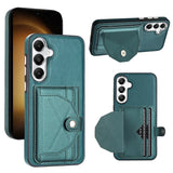 Fashion Leather Card Slots anti-fall Phone Cases For Samsung