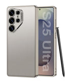 Luxury Leather Carbon Fiber PC Shockproof Phone Case For Samsung