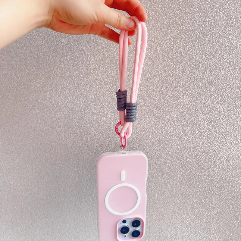 Crossbody Strap Lanyard Magnetic Case For iPhone