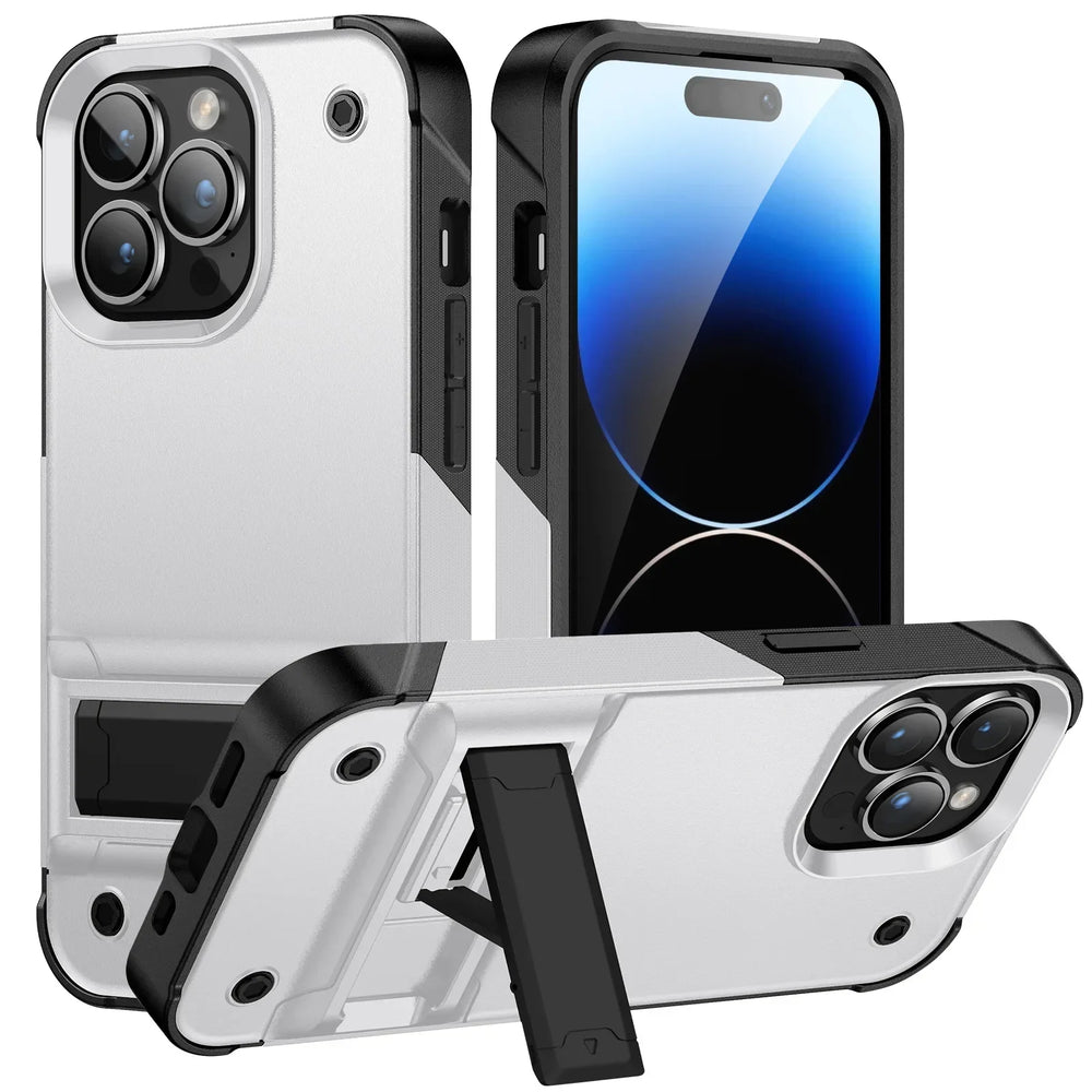 Military grade protective with stand Case For iPhone