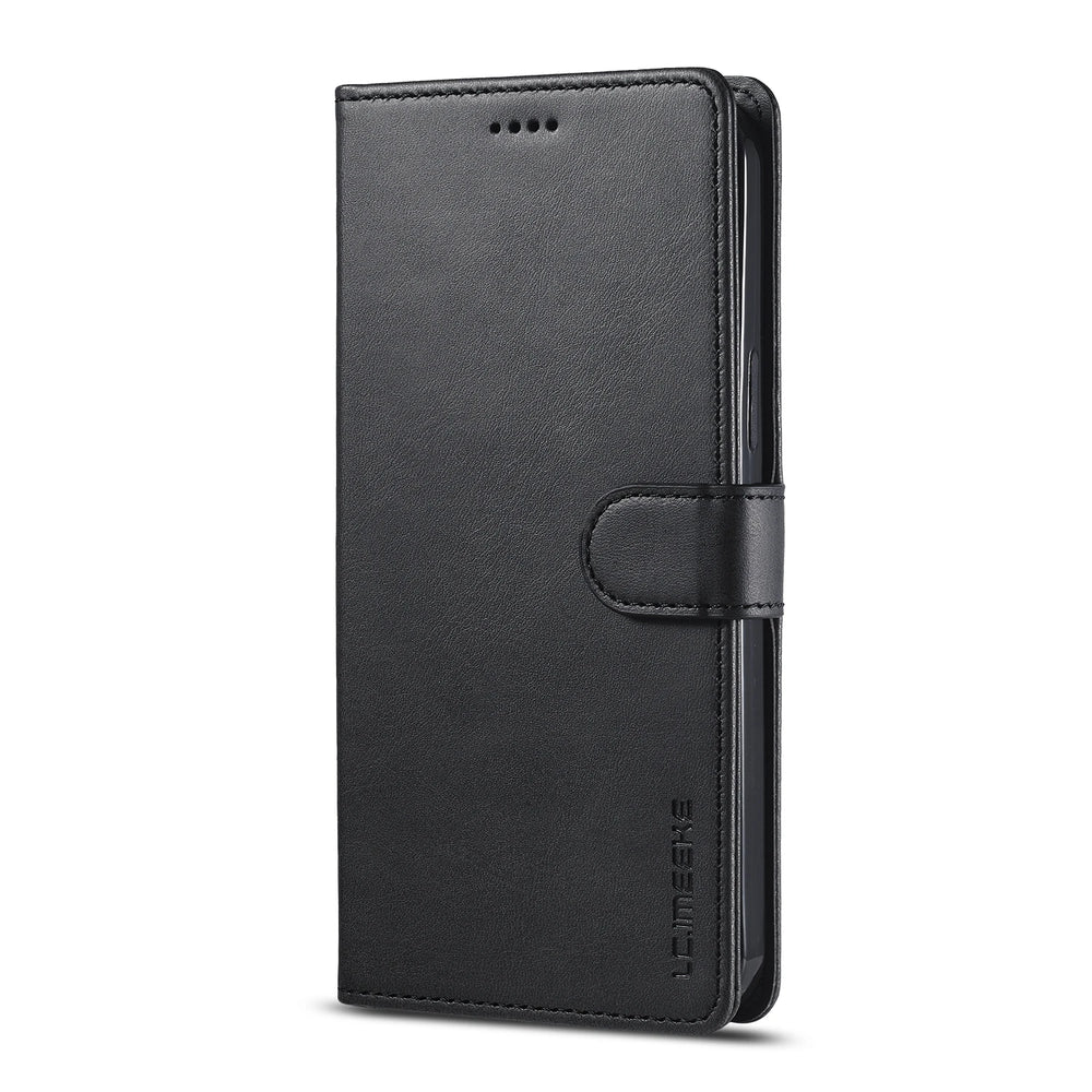 Business Leather + Flip Wallet Card Holder Case for Samsung Galaxy