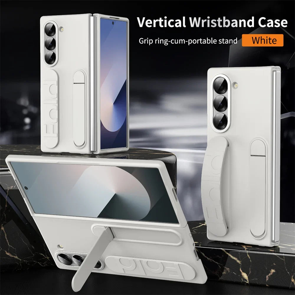 Luxury Silicone Wristband Invisible Bracket Case for Samsung