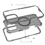 3 in 1 Magnetic Heavy Duty Armor Case for Magsafe IPhone