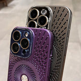 Heat Dissipation Glass Camera Protector Ultra Thin Anti Drop Case for iPhone