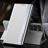 Luxury Leather Flip Case For Samsung Galaxy
