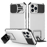 Shockproof Slide Camera Protection Magnetic Case For iPhone