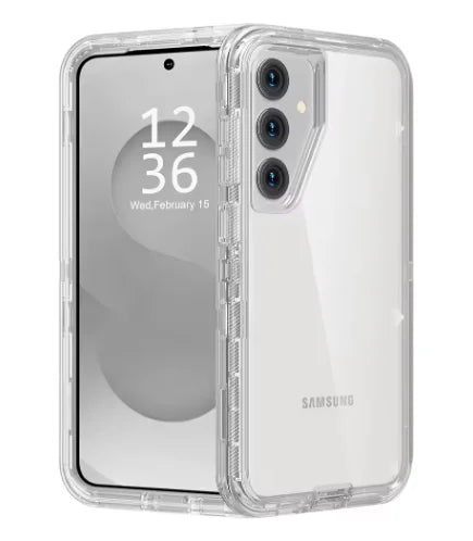 3-in-1 Clear Shock Drop proof Bumper Case For Samsung