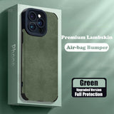 Business Suede Anti-slip Phone Case For iPhone
