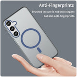 Magsafe Magnetic frosted semi-transparent Case For Samsung