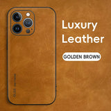 Luxury Leather Phone Case For iPhone