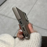 Matte Ultra Thin Blade Mecha PC Hard Phone Case for Samsung