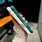 Transparent Hard Shockproof Armor Case For iPhone