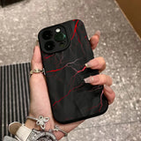 Lightning Printing Soft Silicone Case For iPhone