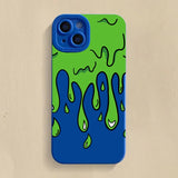 Fun Paint Graffiti Art Shockproof Silicone Phone Case For iPhone