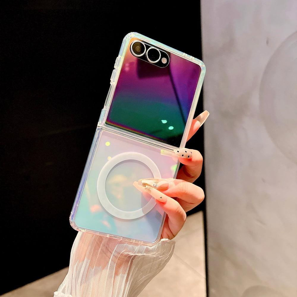 Rainbow Gradient Magsafe Case For Samsung