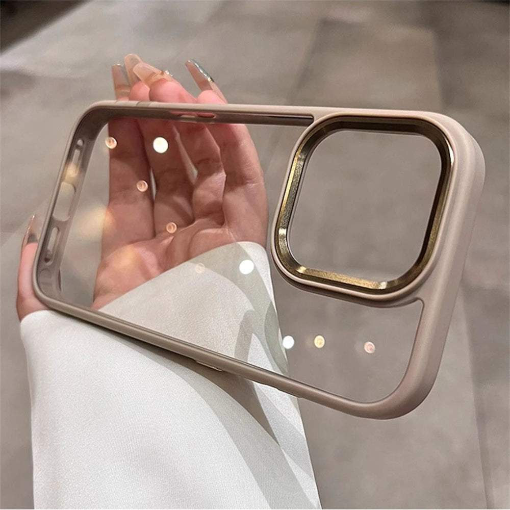 Luxury Transparent Soft Silicone Case For iPhone