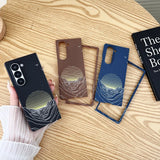 carbon fibre Moon Protective Cases For Samsung