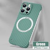 Ultra Thin Carbon Fiber Magnetic Case for iPhone