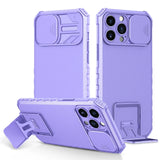 Shockproof Slide Camera Protection Magnetic Case For iPhone