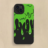 Fun Paint Graffiti Art Shockproof Silicone Phone Case For iPhone