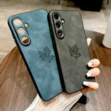 Retro Leather Case For Samsung Galaxy