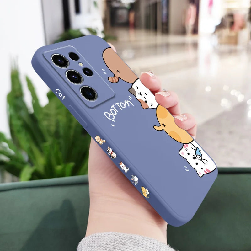 Cat Litter Phone Case For Samsung
