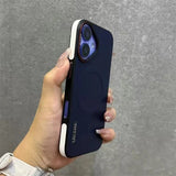 Matte Leather Magnetic For Magsafe Phone Case For iPhone