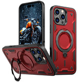 Shockproof Armor Metal Ring Holder Case For iPhone