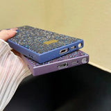 Luxury Flashing Swan Phone Case Shockproof and Anti Drop For Samsung Galaxy