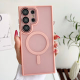Matte Translucent Magsafe Case For Samsung
