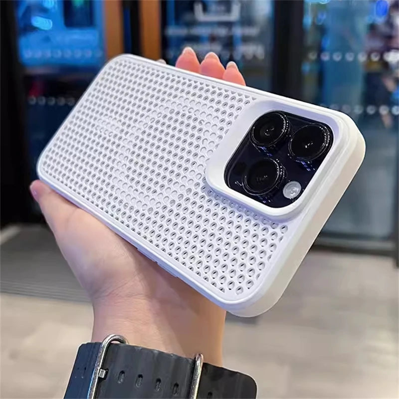 Heat Dissipation Mesh Case For iPhone