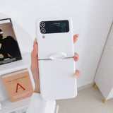 Liquid Silicone Ring Holder Case for Samsung Galaxy