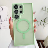 Matte Translucent Magsafe Case For Samsung