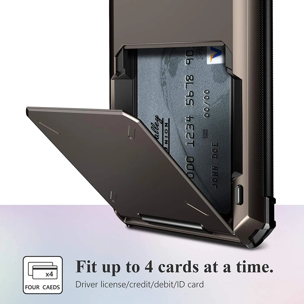 Card Slots Wallet Case For iPhone