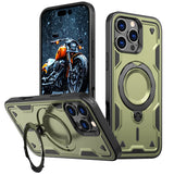 Shockproof Armor Metal Ring Holder Case For iPhone